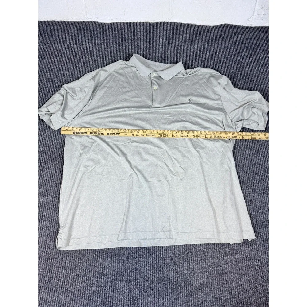 Polo Ralph Lauren Performance Polo Shirt 2XL Big 2XB Short Sleeve Golf Polyester